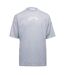 T-shirt Motif/style Imprimé Graphique Hl_music Homme Gris Blanc Off White-1