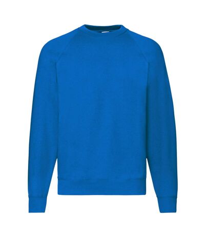 Fruit Of The Loom Mens Raglan Sleeve Belcoro® Sweatshirt (Royal) - UTBC368