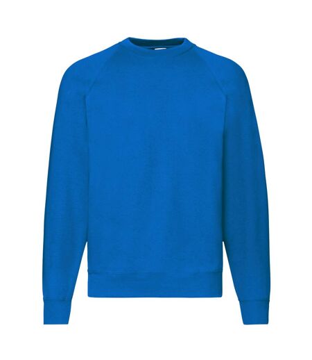 Fruit Of The Loom Mens Raglan Sleeve Belcoro® Sweatshirt (Royal)