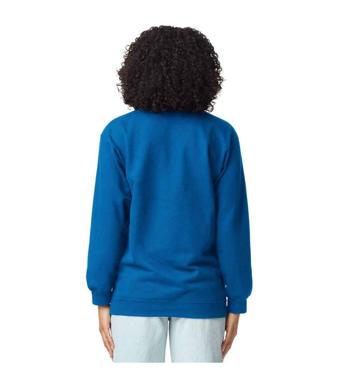 Sweat Softstyle Adulte Bleu Roi Gildan-2