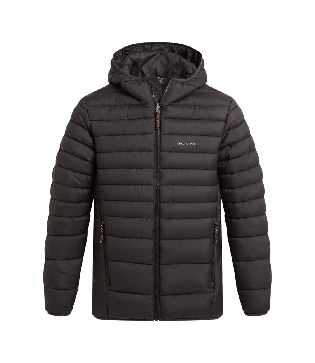 Mens Compresslite Ix Hooded Padded Jacket Black Craghoppers-2