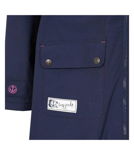 Veste Imperméable Femme Bleu Mer Lazy Jacks