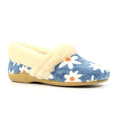 Chaussons Ellis Femme Bleu Lunar