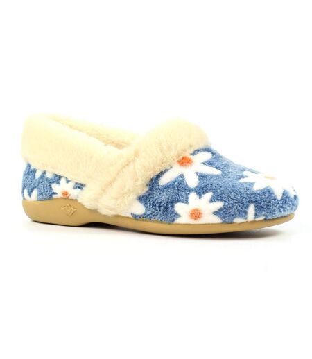 Chaussons Ellis Femme Bleu Lunar