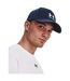 Mens Lockup Dad Hat Navy Under Armour-4