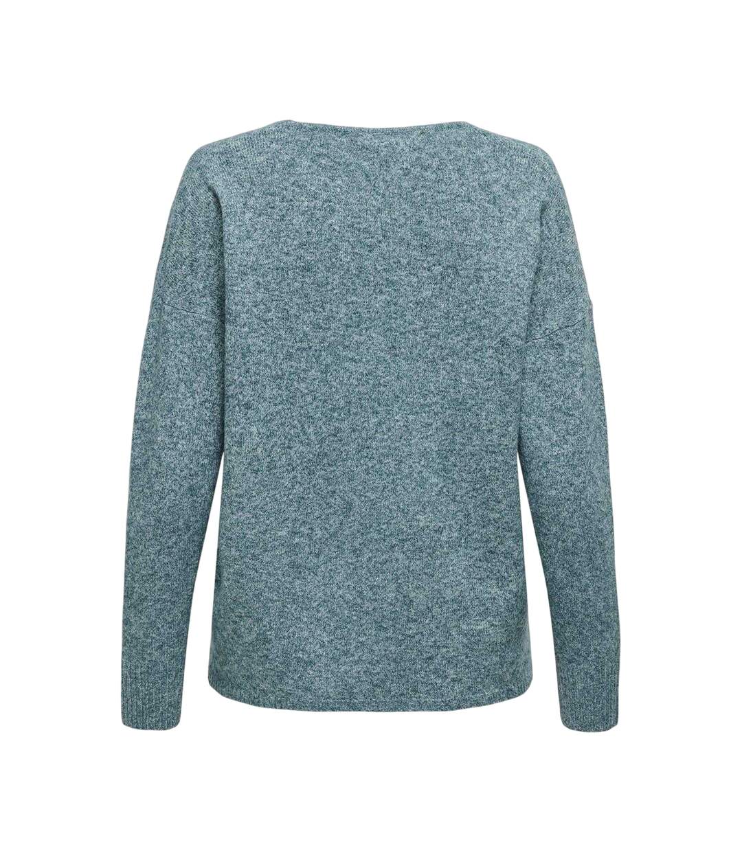 Pull Rica Femme Vert Mousse Chiné Only-2