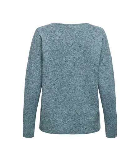 Pull Rica Femme Vert Mousse Chiné Only