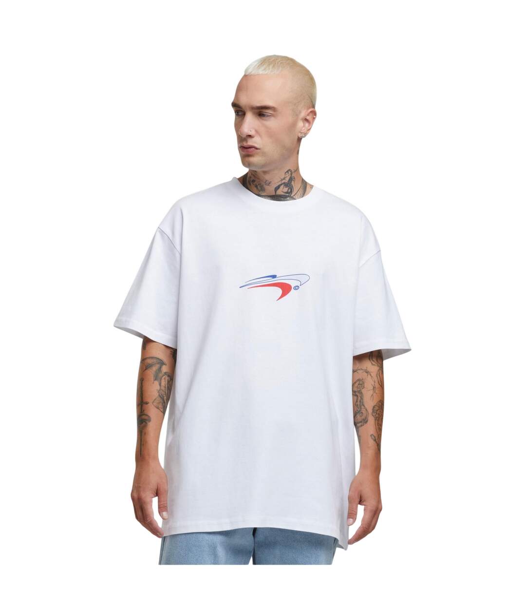 Blanc Mister Tee-4