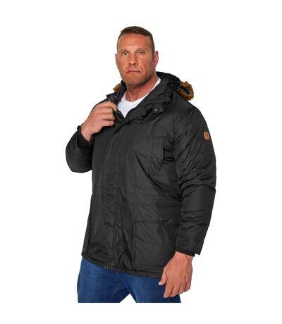 Mens D555 Lovett Kingsize Parka Black Duke