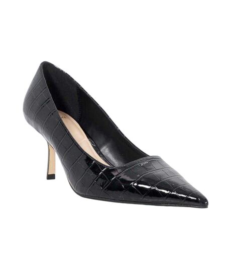 Escarpins Motif/style Imprimé Crocodile Bexton Femme Noir Dune London