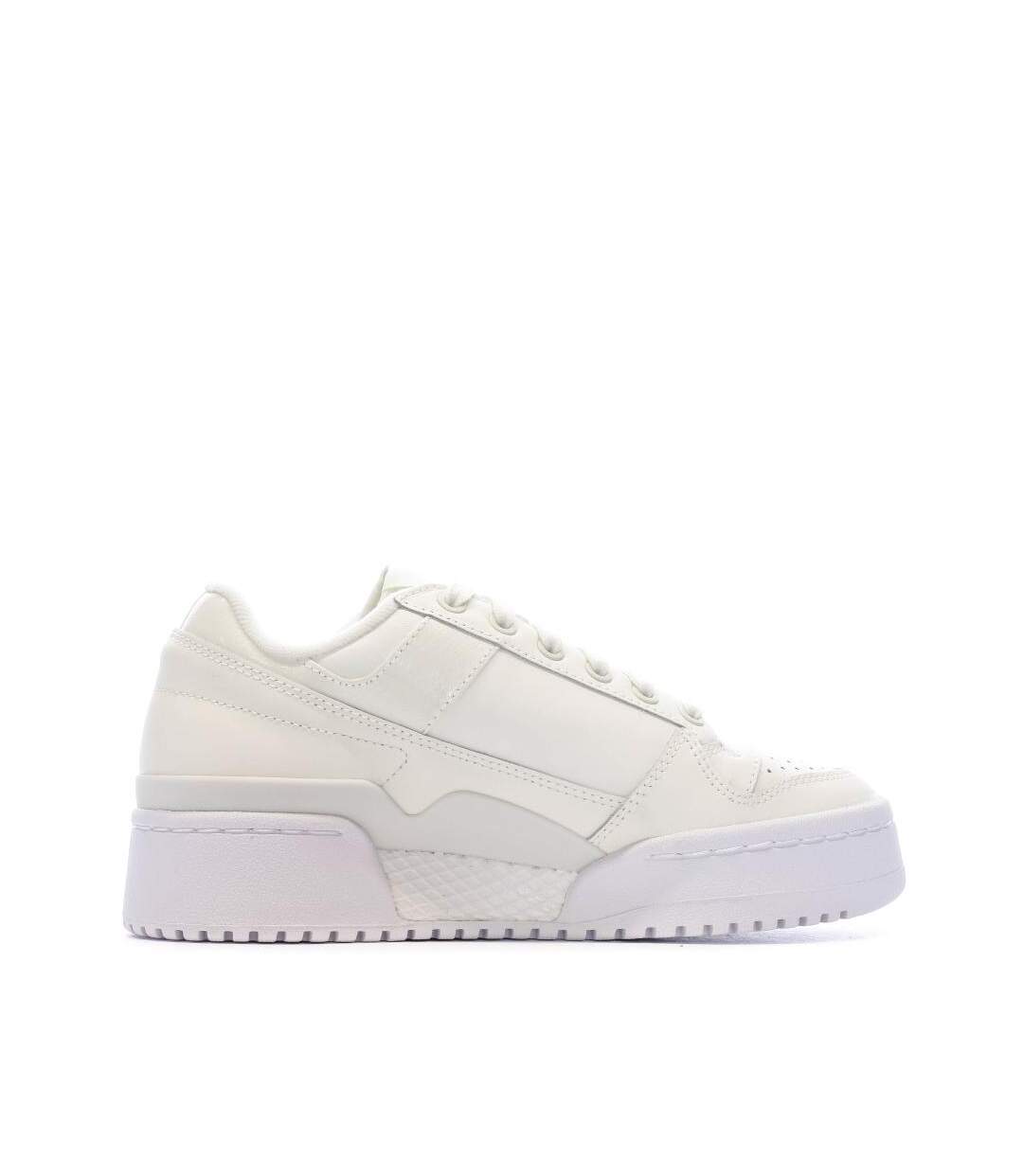 Baskets ecru femme adidas forum bold-2