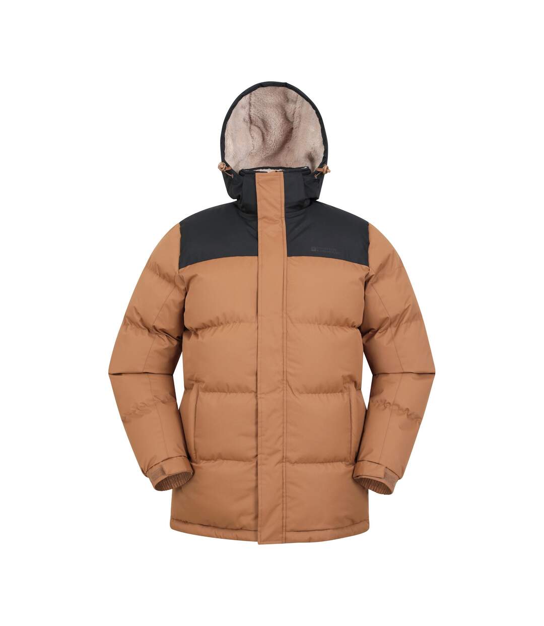 Doudoune matelassée snow homme brun clair Mountain Warehouse Mountain Warehouse