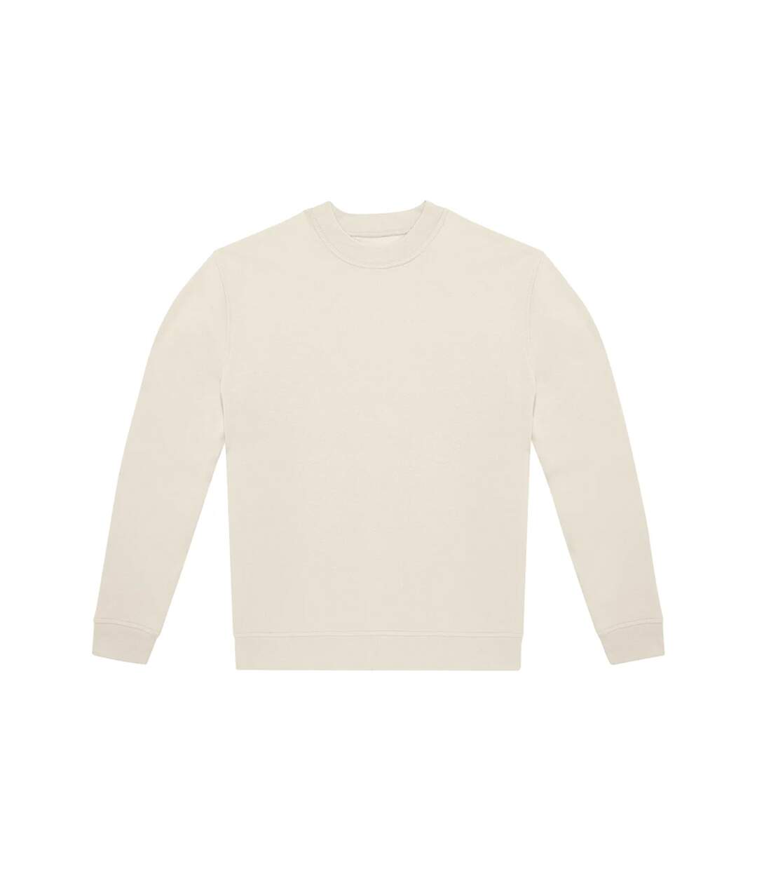 Unisex adult id.332 crew neck sweatshirt off white B&C-1