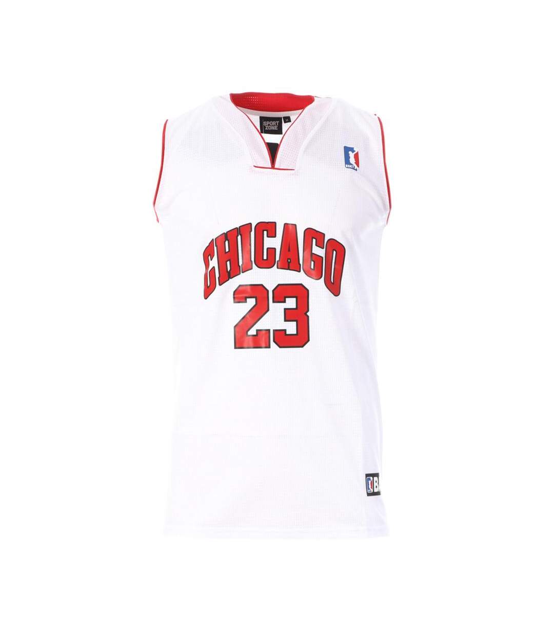 Chicago 23 Maillot de basket Blanc Homme Sport Zone - L-1