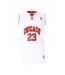 Chicago 23 Maillot de basket Blanc Homme Sport Zone - L-1