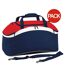 Lot De 2  Sac De Sport 54 Litres Taille Unique Bleu Marine Bleu Roi Blanc BagBase-1