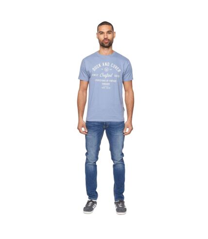 T-shirt kacper homme bleu Duck and Cover