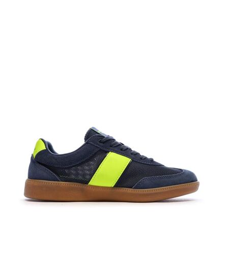 Baskets marine/jaune homme teddy smith z.serr
