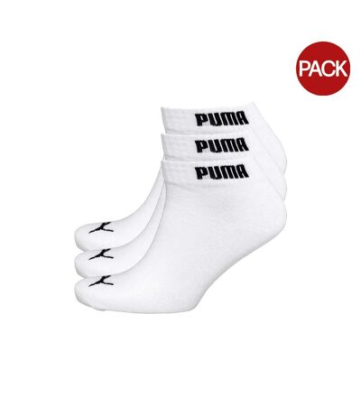 Chaussettes quarter homme blanc Puma