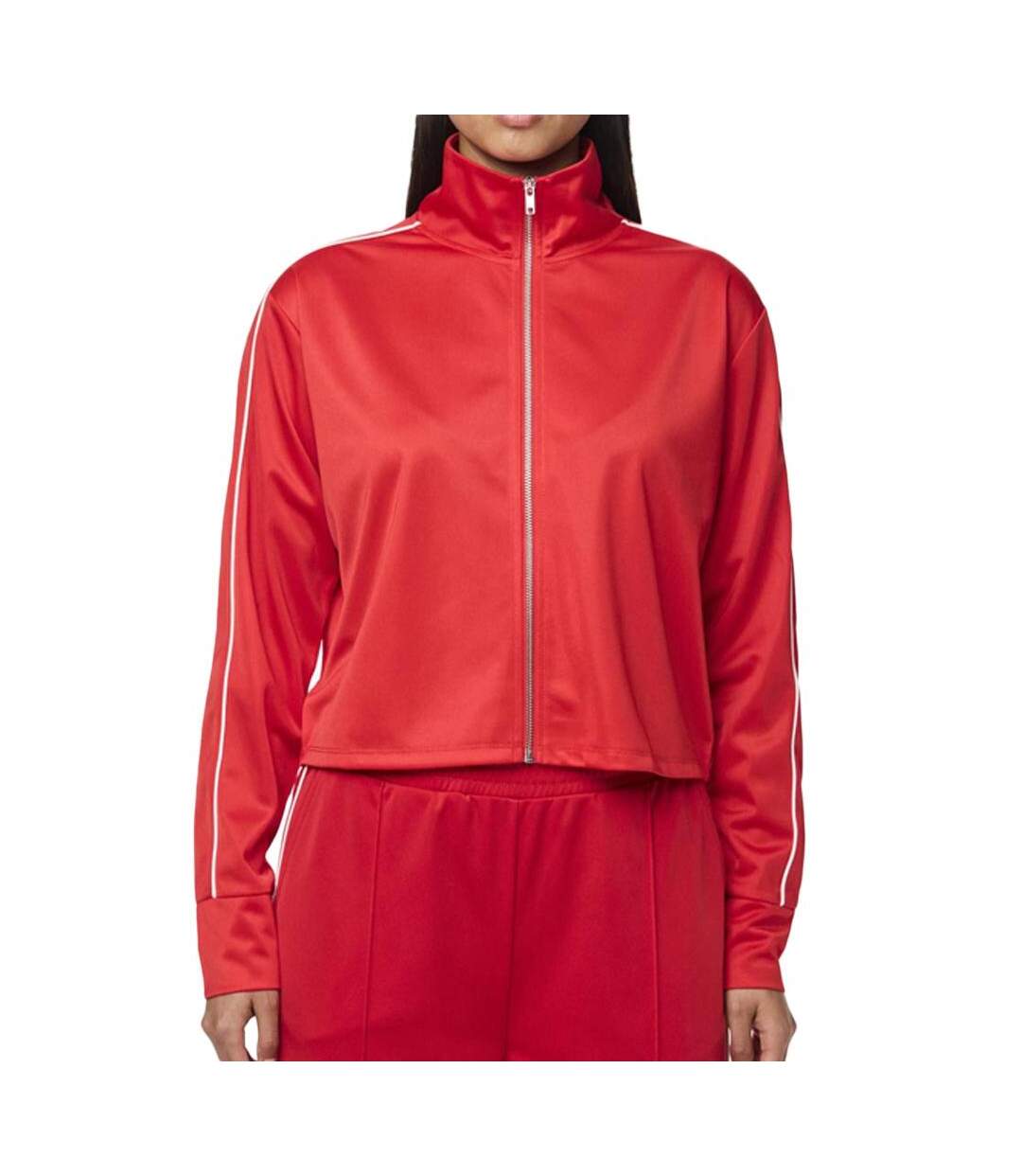 Veste rouge femme pieces grace-1