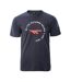 T-shirt Olen Homme Bleu Marine Foncé Hi-Tec-1