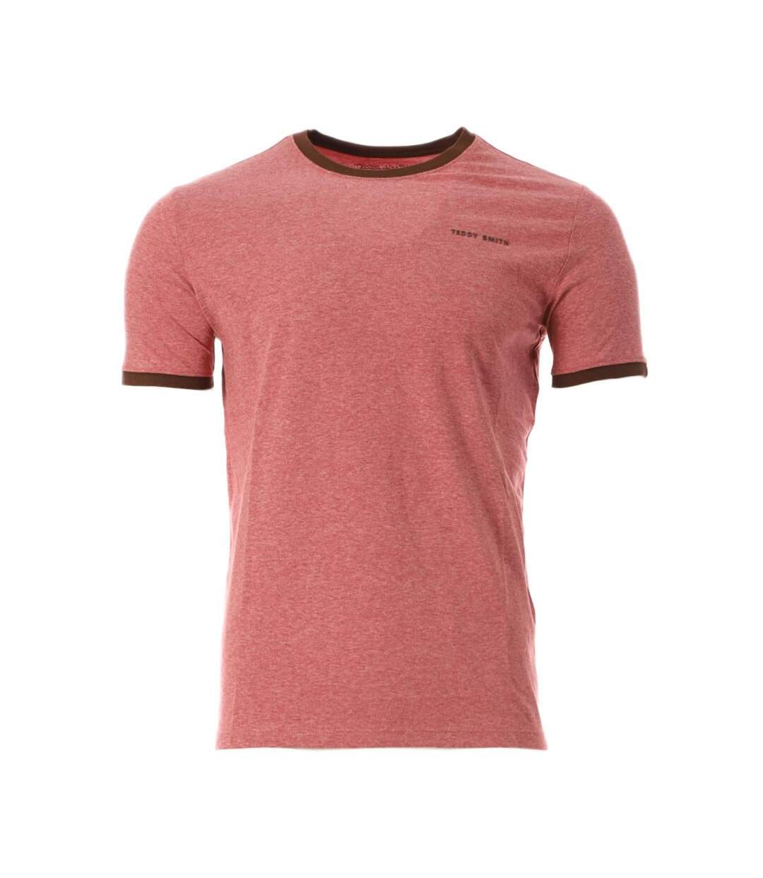 T-shirt Rose Homme Teddy Smith 2R - S