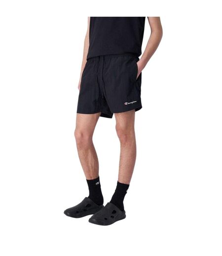Short De Bain Motif/style Uni Homme Noir Champion