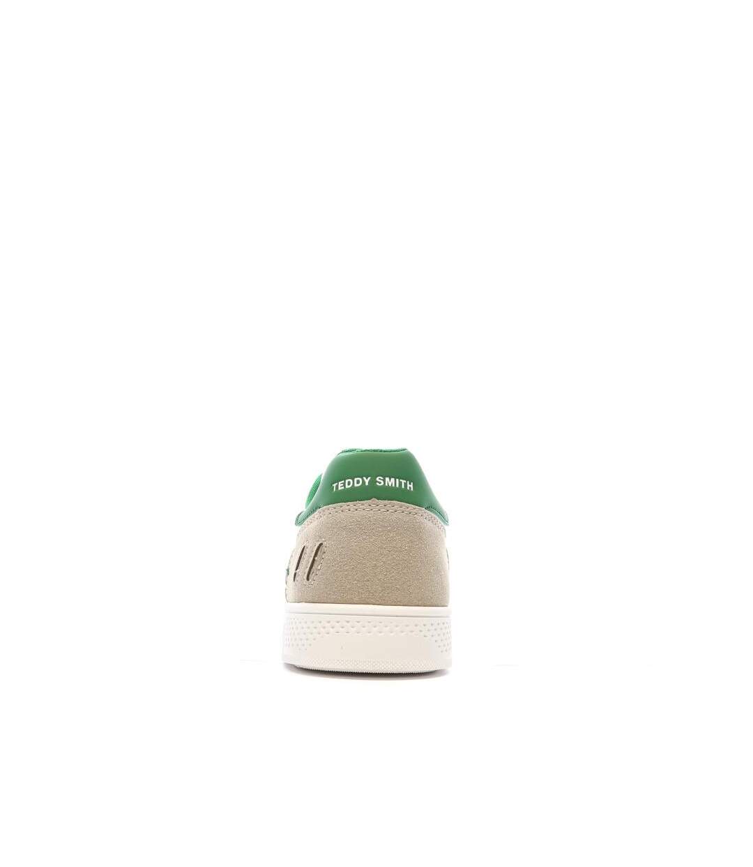 Baskets blanches/vertes homme teddy smith 120100-3