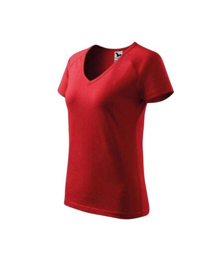 T-shirt Motif/style Rêve Femme Rouge Vif Malfini