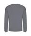 AWDis Just Hoods AWDis Unisex Crew Neck Plain Sweatshirt (280 GSM) (Graphite Heather) - UTRW2014