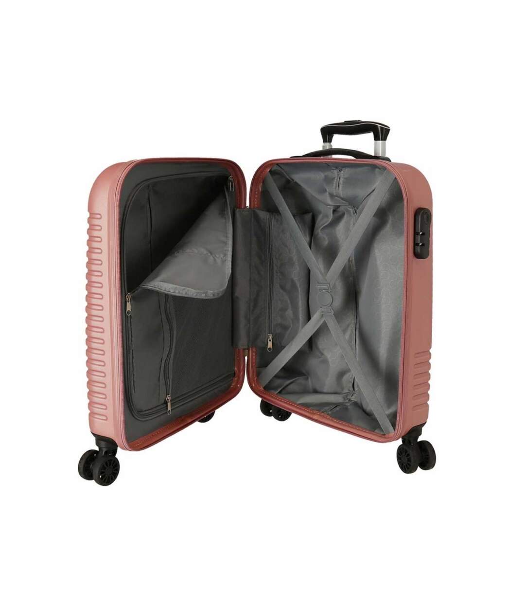 Roll Road - Valise cabine 55cm India - rose nude - 9205