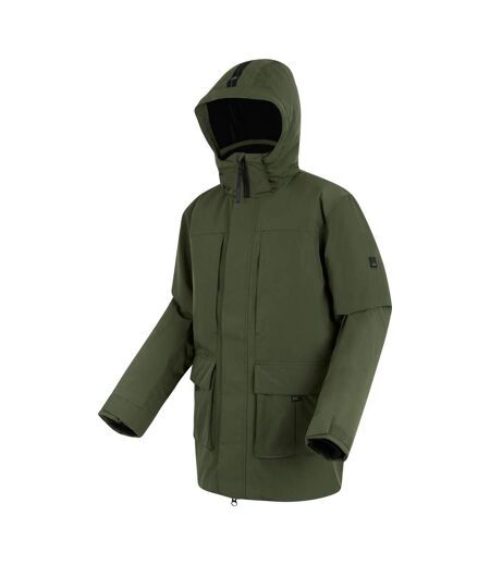 Mens Marron Insulated Waterproof Jacket Olive Night Black Regatta