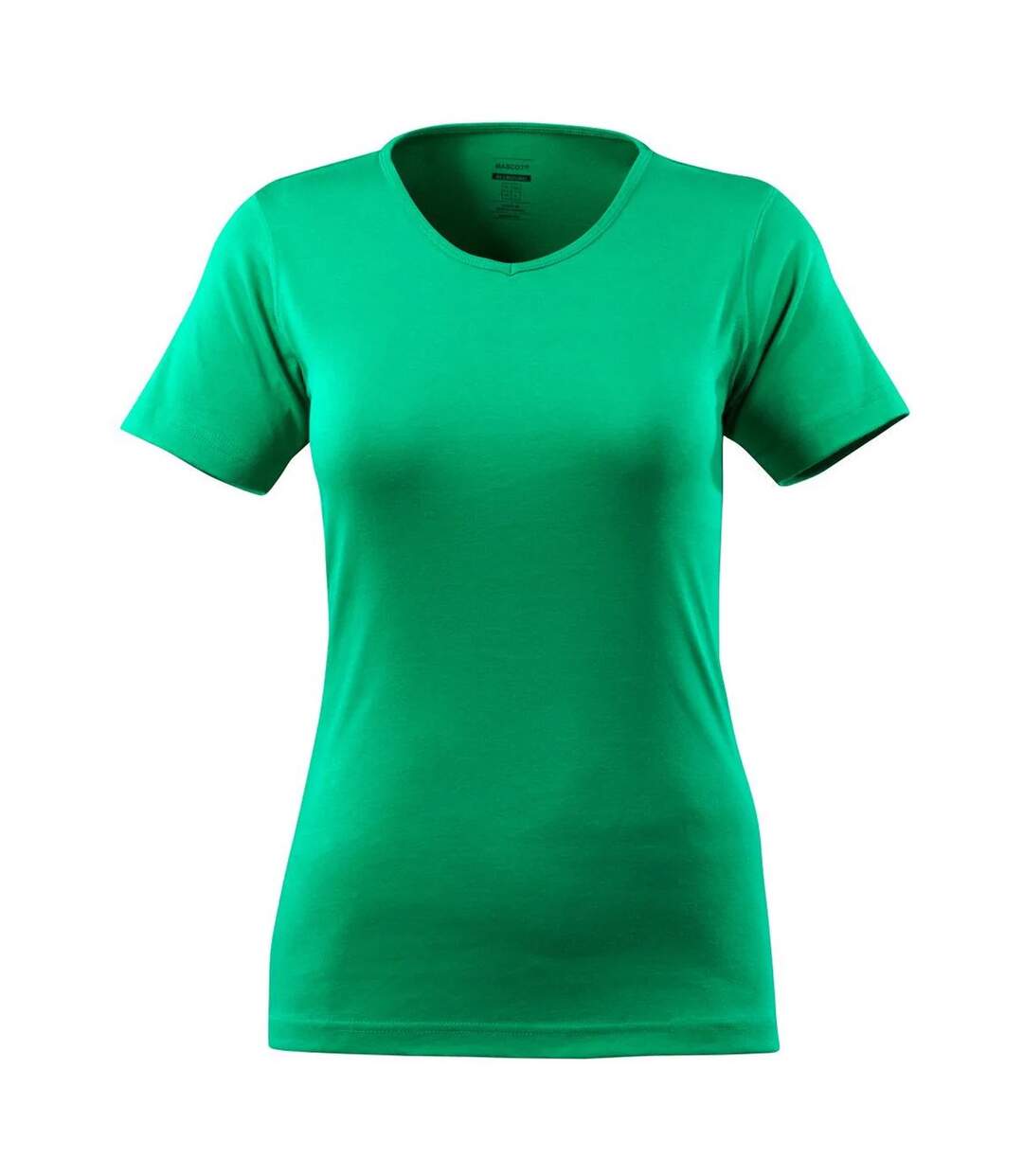 Womens/ladies Crossover Nice T-shirt Grass Green Mascot-1