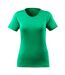 Womens/ladies Crossover Nice T-shirt Grass Green Mascot-1