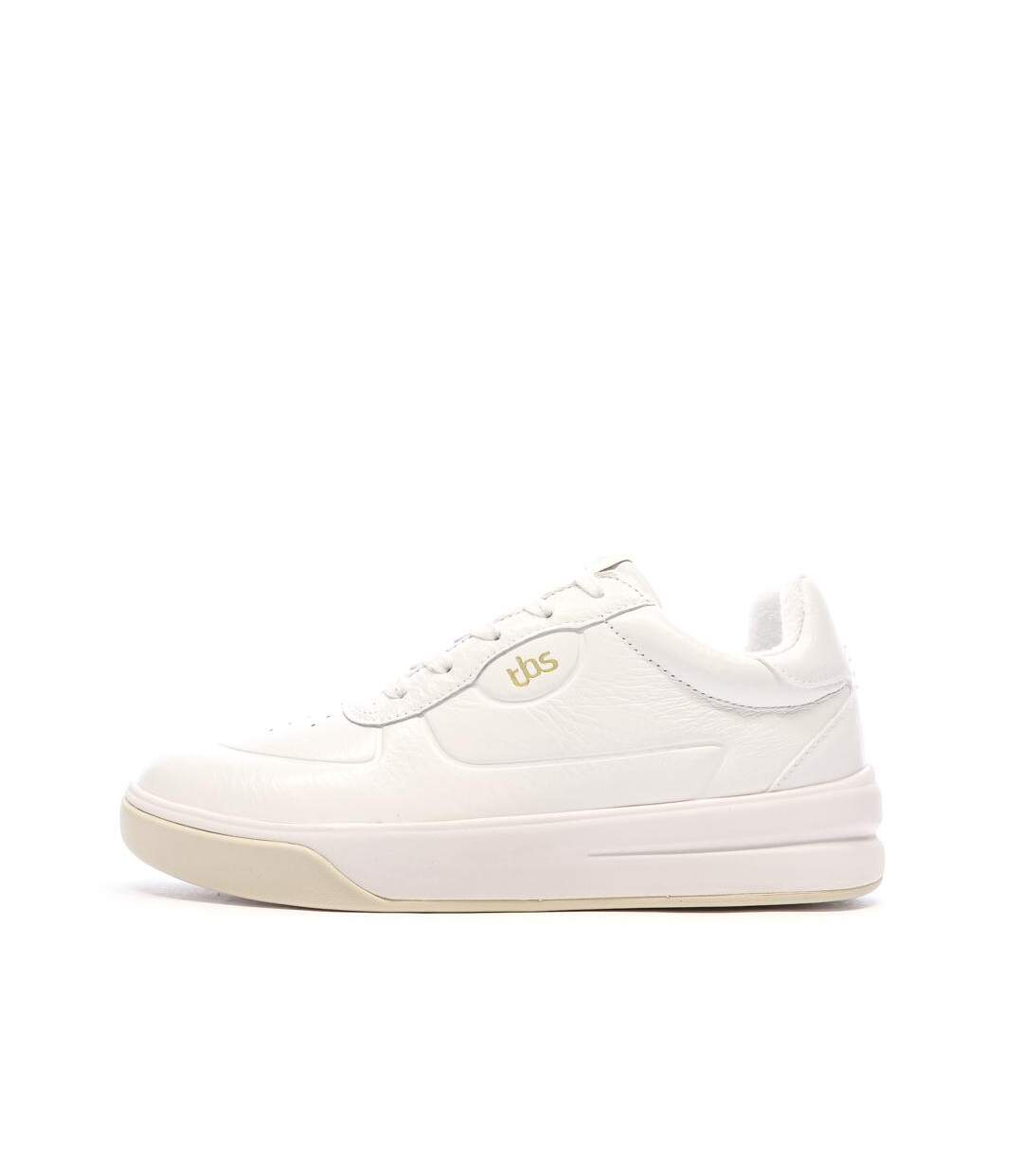 Baskets blanches femme tbs claudie-1
