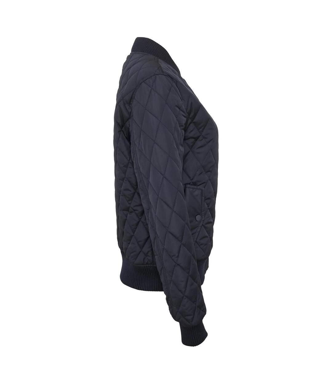 Doudoune Motif/style Losange Femme Bleu Marine Urban Classics-3