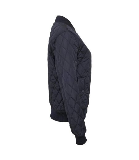 Doudoune Motif/style Losange Femme Bleu Marine Urban Classics