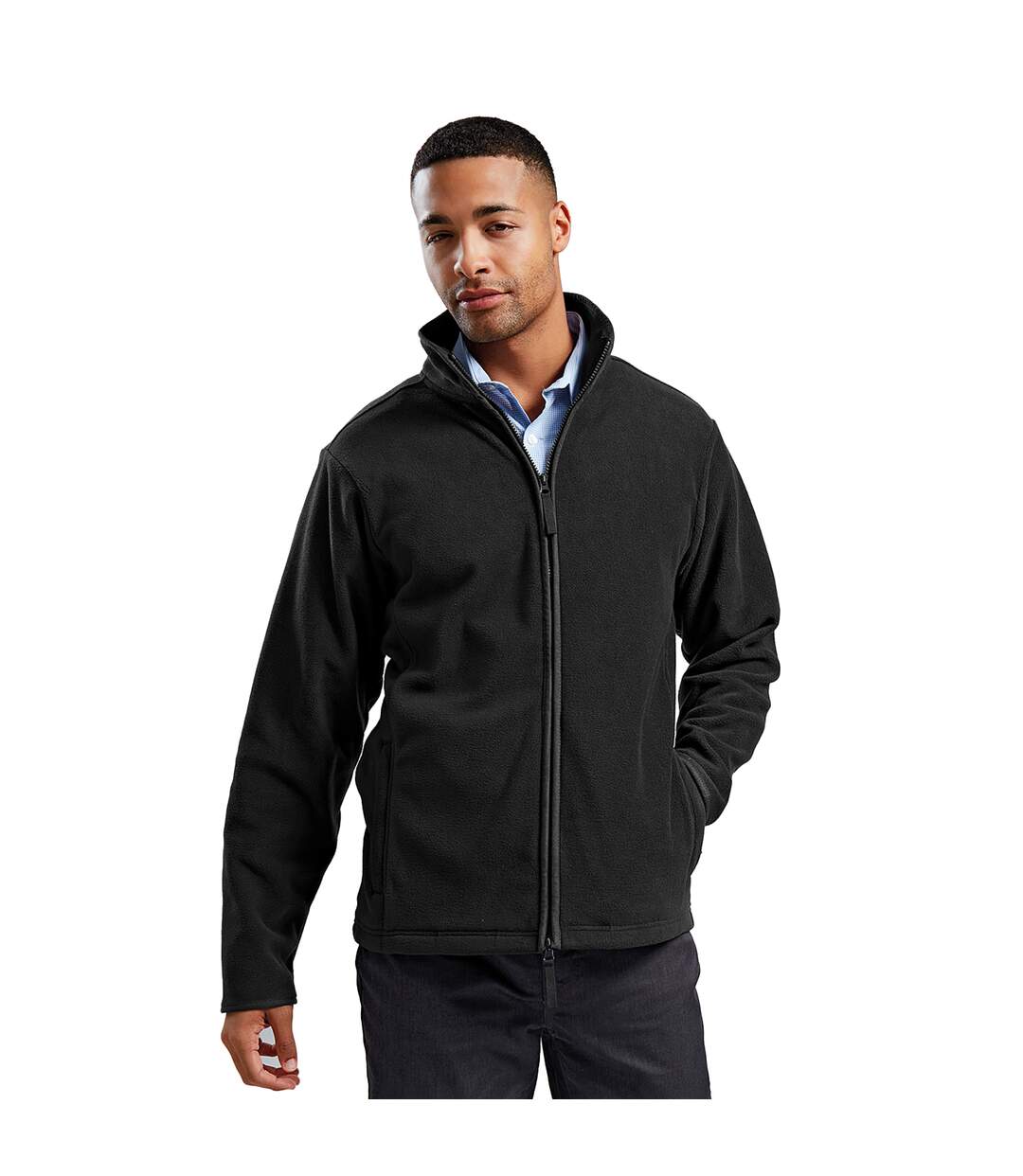 Veste polaire artisan adulte noir Premier Premier