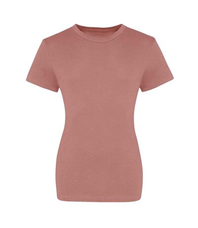 T-shirt the femme vieux rose Awdis