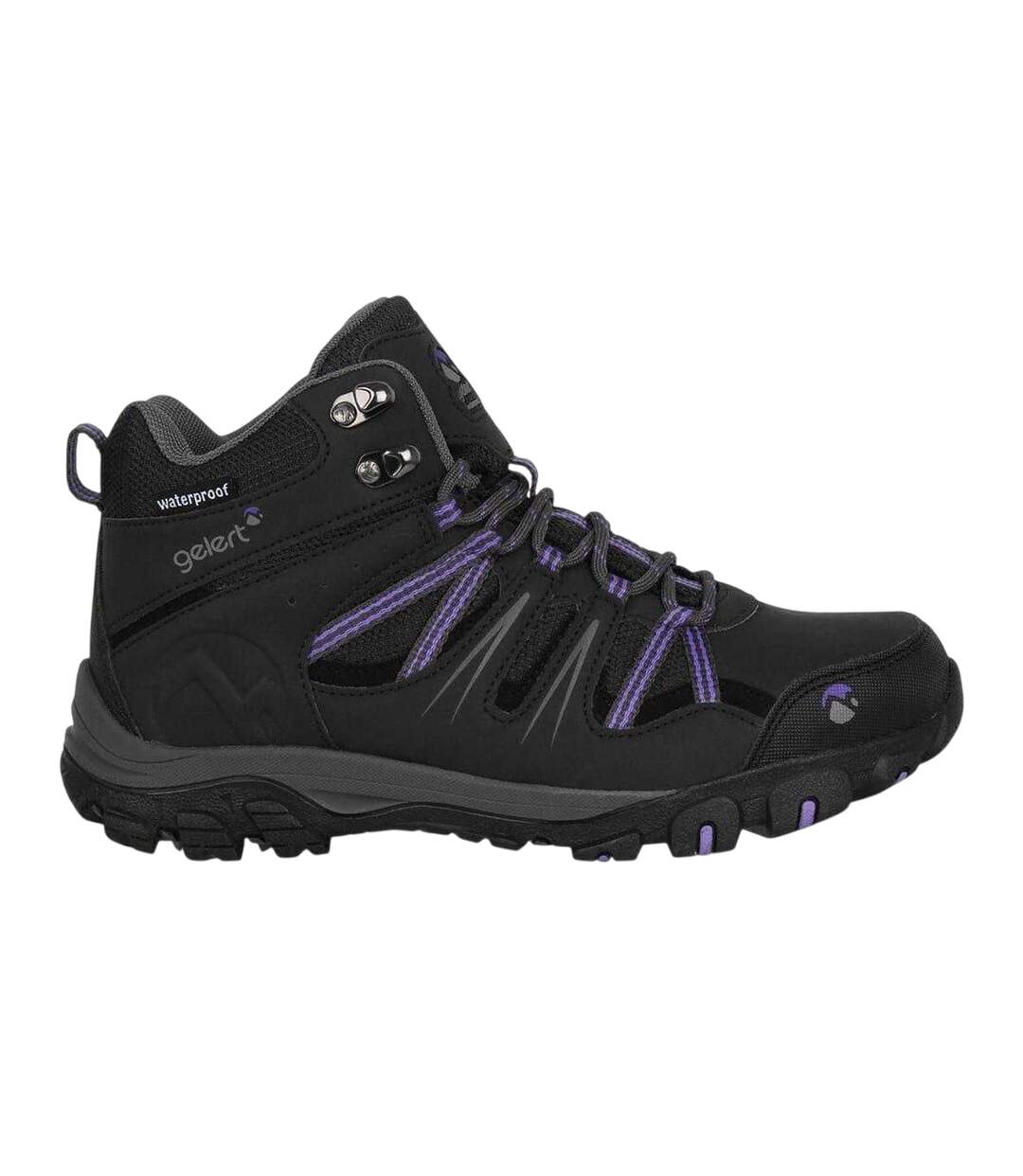 Chaussures Montantes De Marche Horizon Femme Bleu Marine Gelert-4
