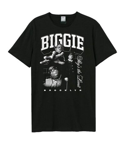 T-shirt Style Notorious B.i.g. Sky´s The Limit Adulte Noir Amplified