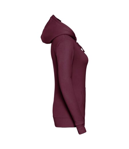 Sweat À Capuche Authentic Femme Bordeaux Russell