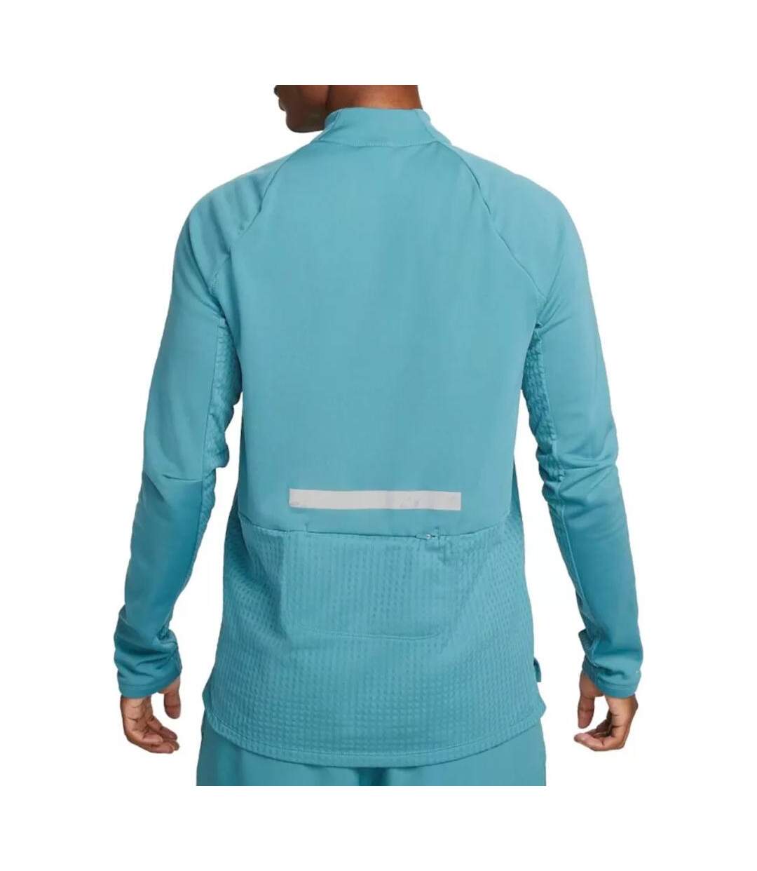 T-shirt Manches Longues Turquoise Homme Nike Element - L-2