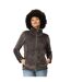 Regatta Womens/Ladies Heloise Wavy Fleece Full Zip Fleece Jacket (Dark Grey) - UTRG9272