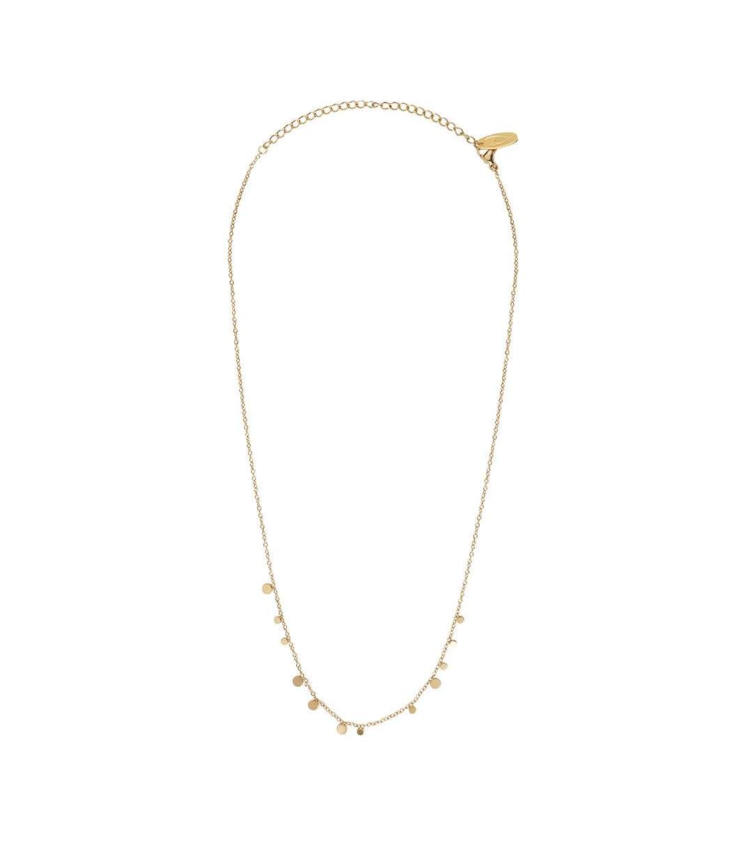 Collier doré femme clio blue co0046-1