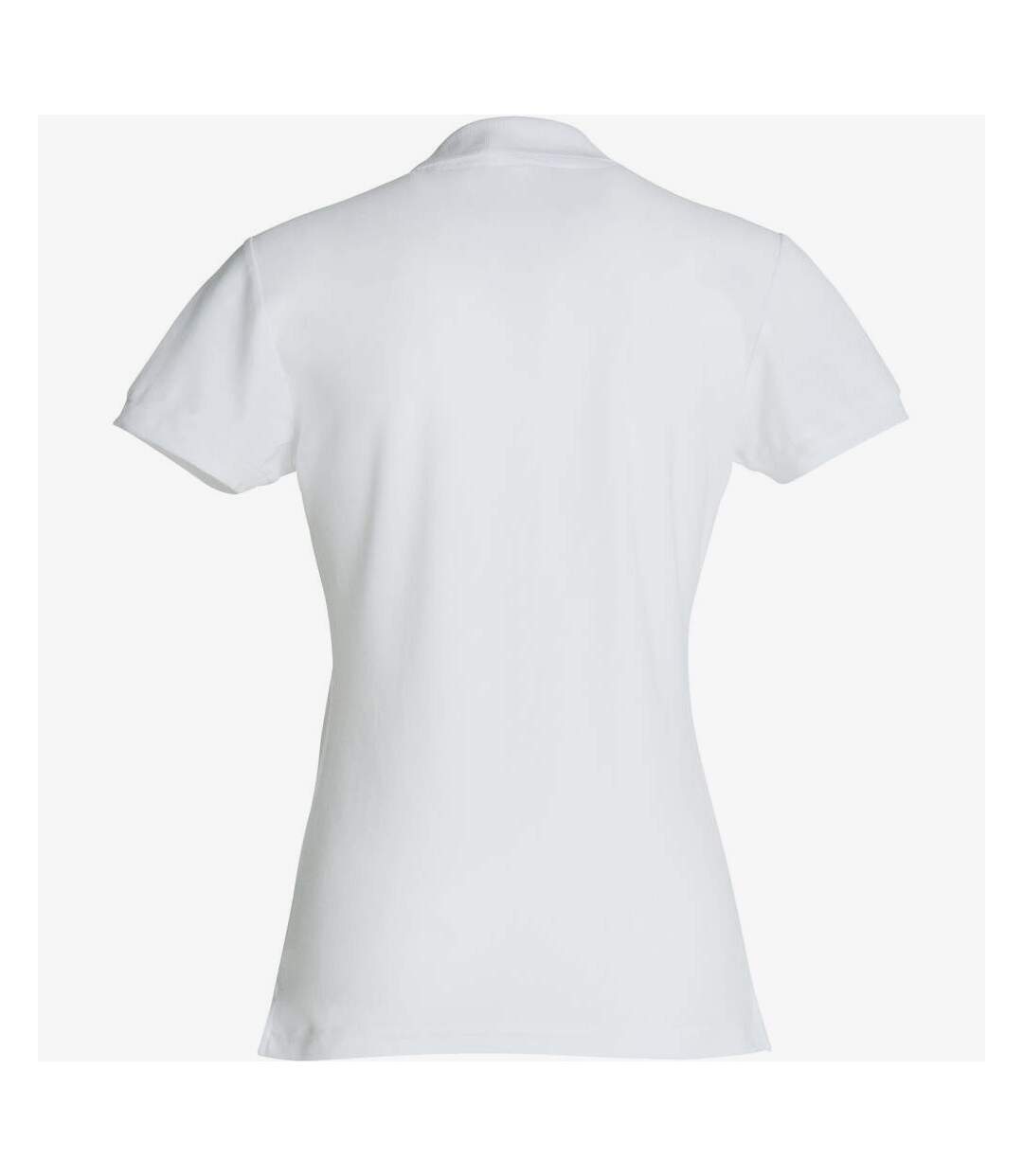 Polo femme blanc Clique