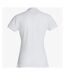 Clique Womens/Ladies Plain Polo Shirt (White)