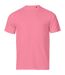 Unisex Adult Unlabeled Luxury T-shirt Bubblegum Pink Tee Jays-1