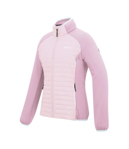 Womens/ladies Clumber Hybrid Jacket Pink Haze Powder Lilac Regatta