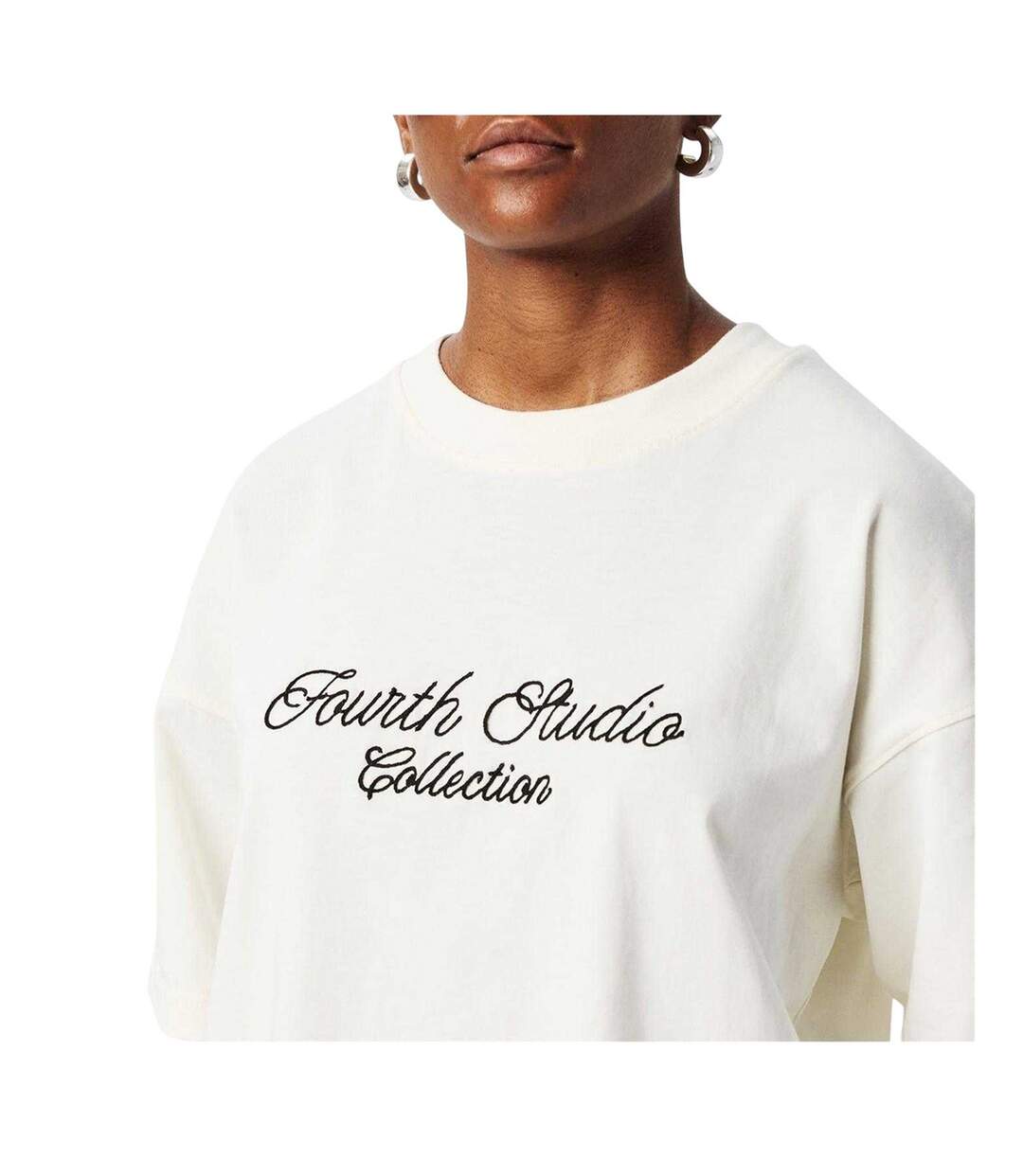 T-shirt Marina Femme Crème 4th & Reckless-4